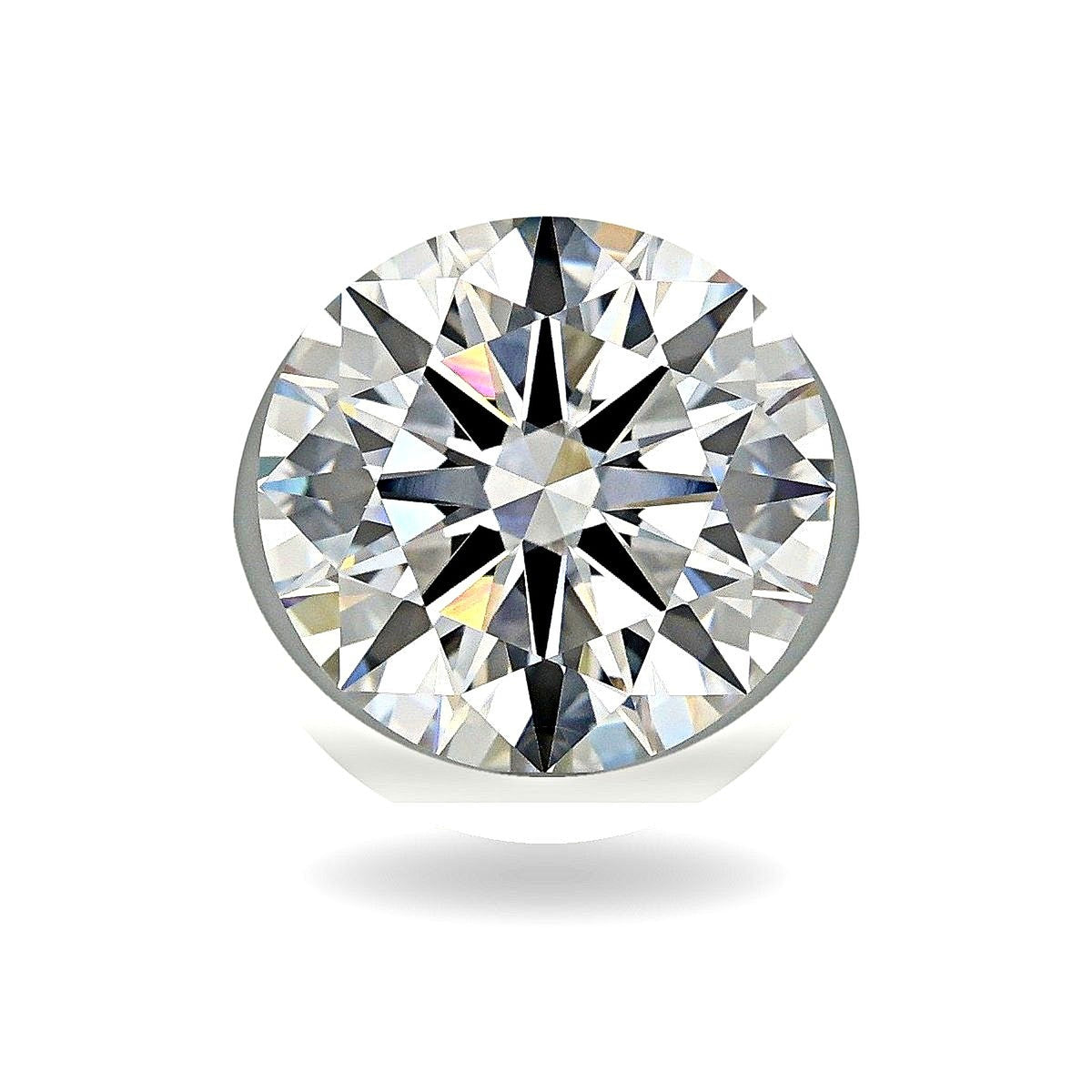 Round CVD lab-grown loose diamond - Ancona Jewelry