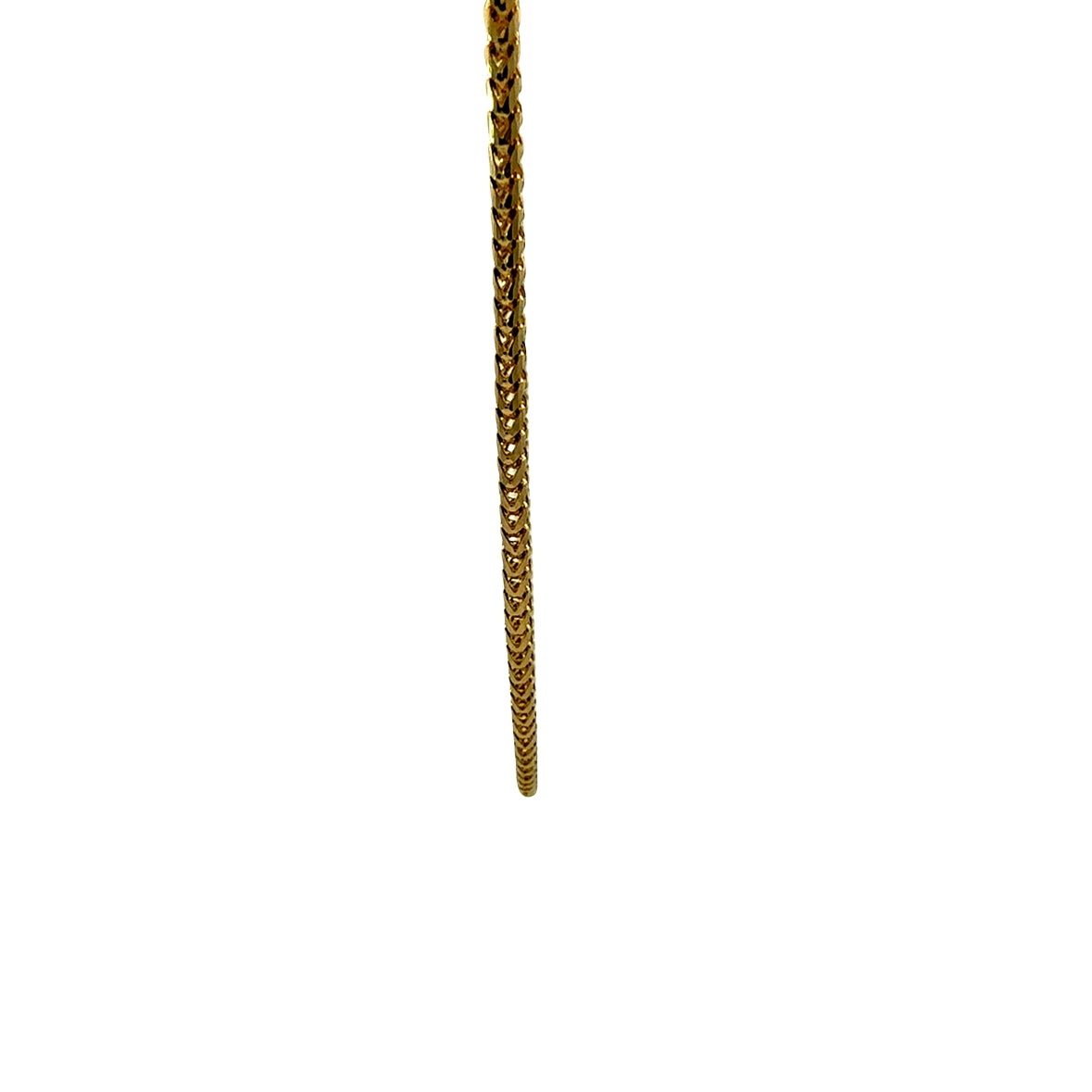 14K Yellow Gold Franco Chain Necklace 2.7MM