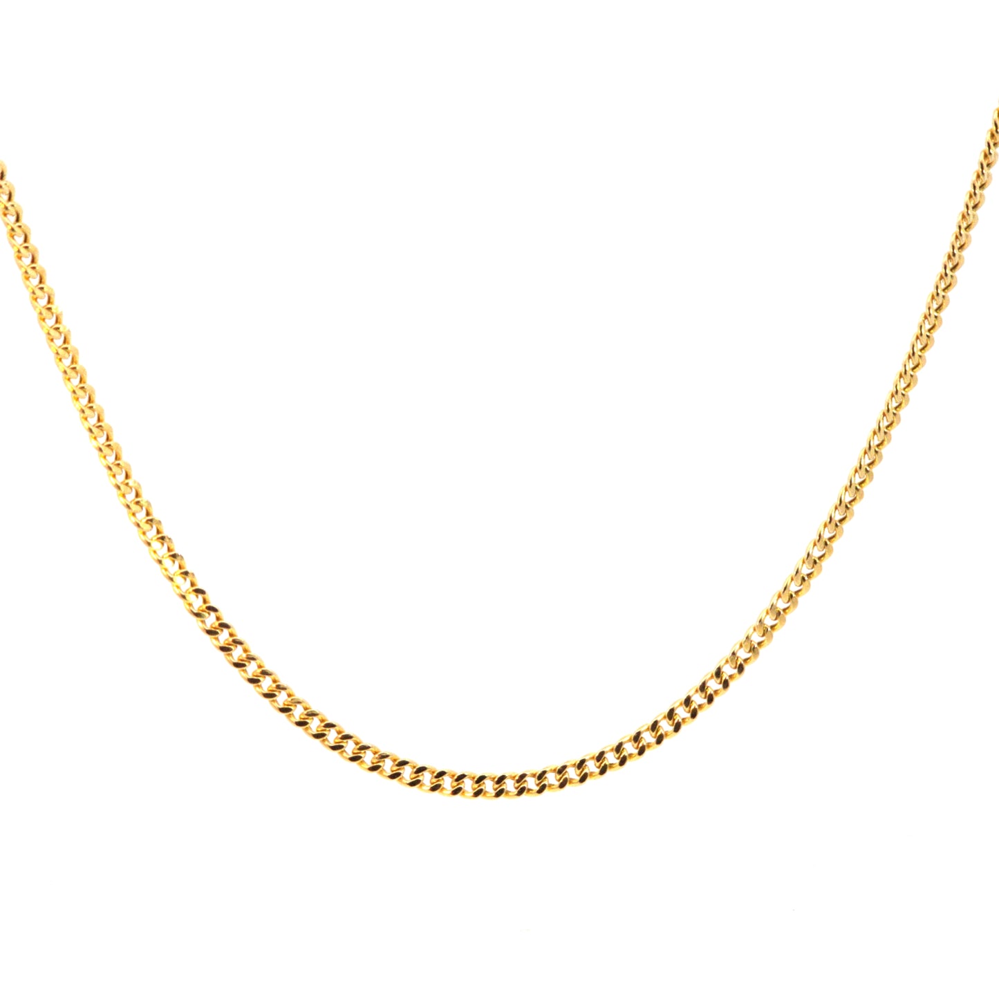 14K Miami Cuban Link Gold Chain 3.5mm 20"