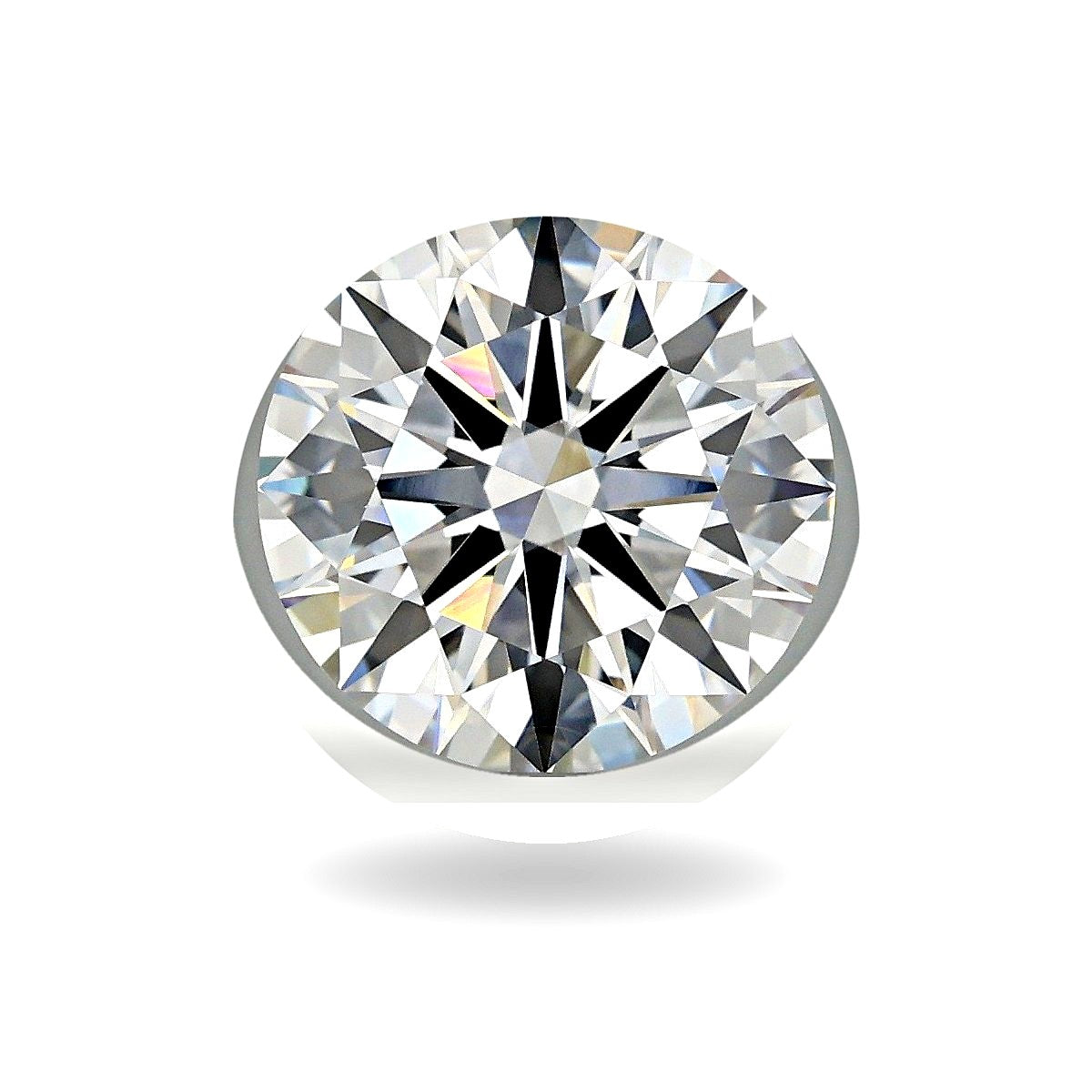 Round CVD lab-grown loose diamond - Ancona Jewelry
