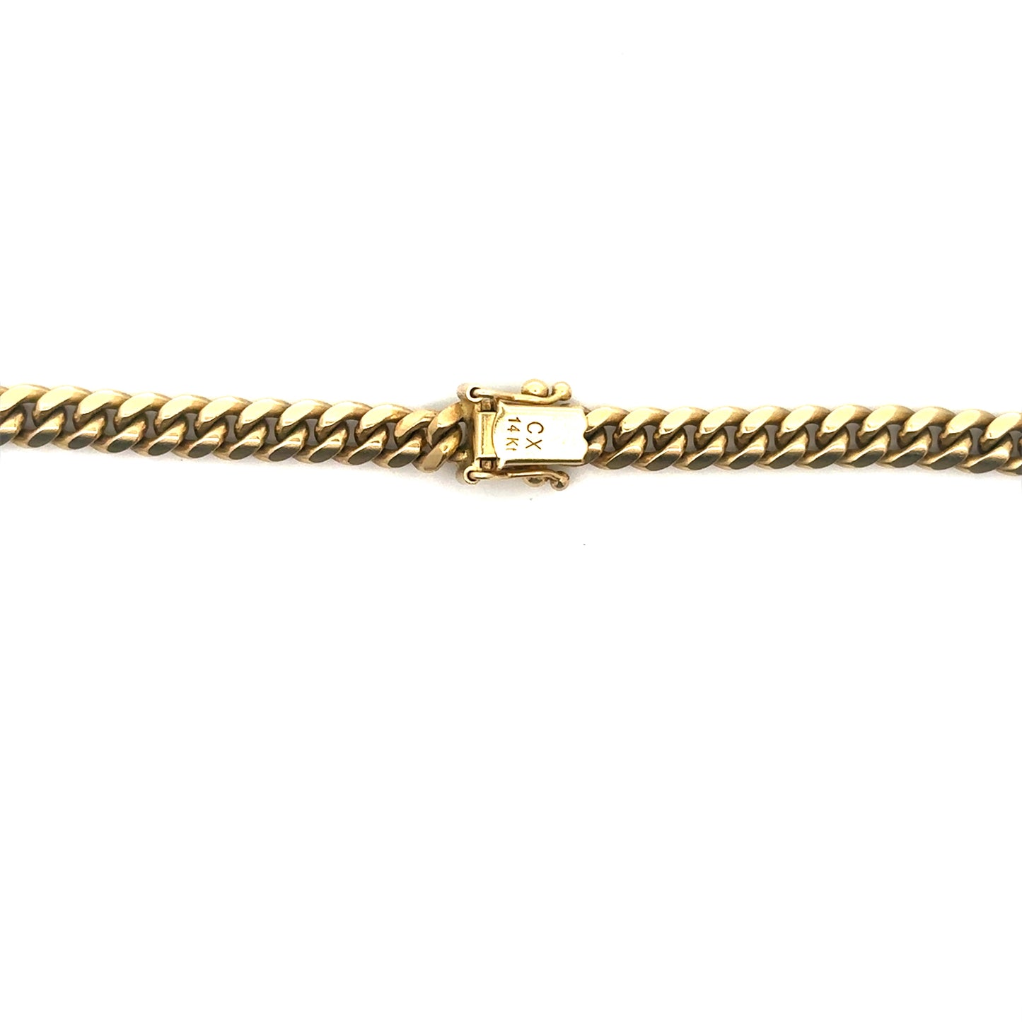 14K Yellow Gold Miami Cuban Link Necklace 6mm 26 Inch