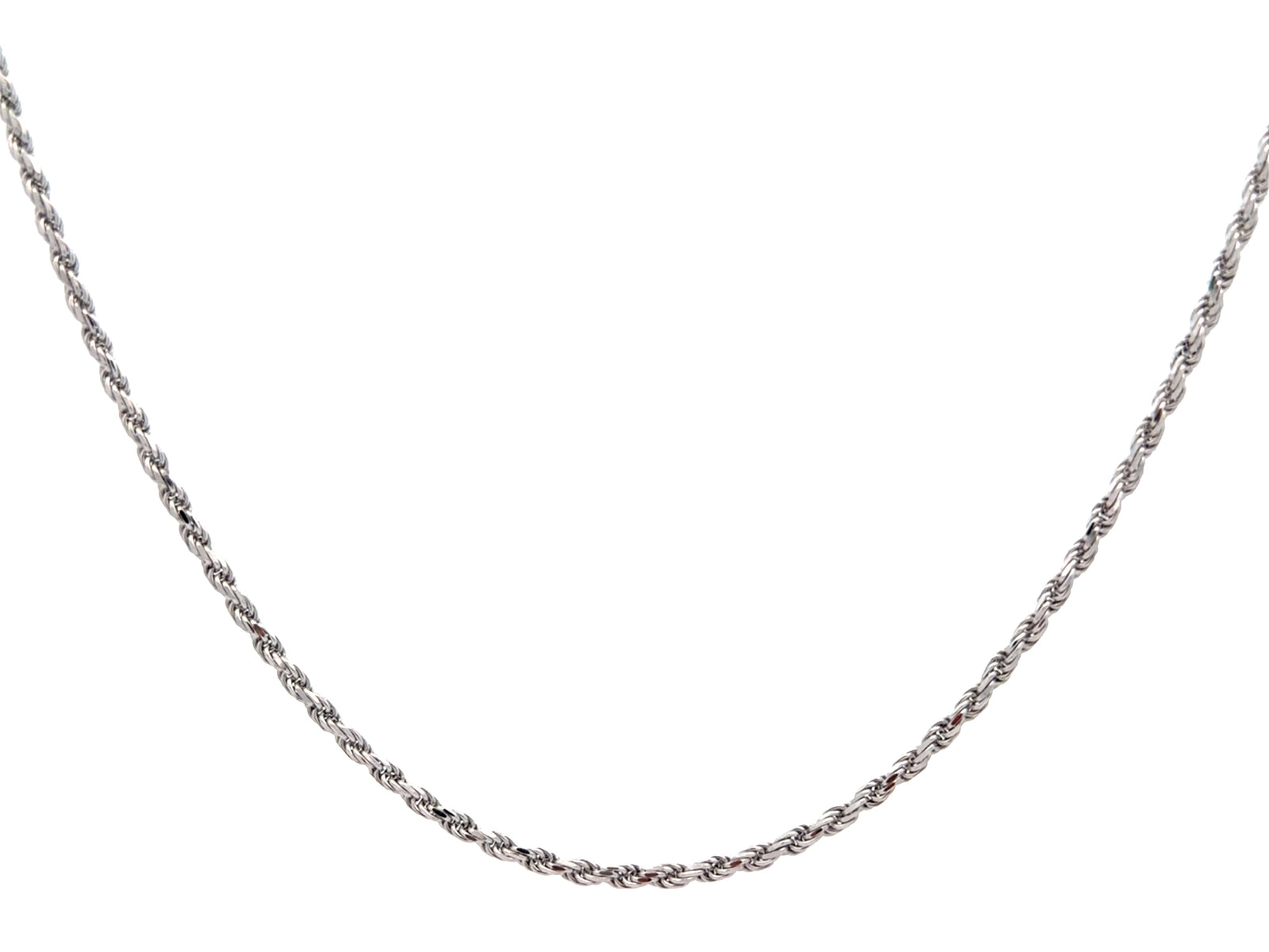 Sterling Silver Rope Chains
