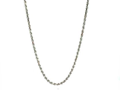 Sterling Silver Rope Chain Necklace – 2.75 mm, 12 g product photo 1