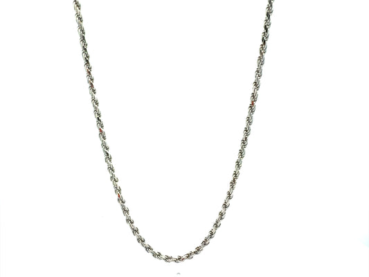 Sterling Silver Rope Chain Necklace – 2.75 mm, 12 g product photo 1