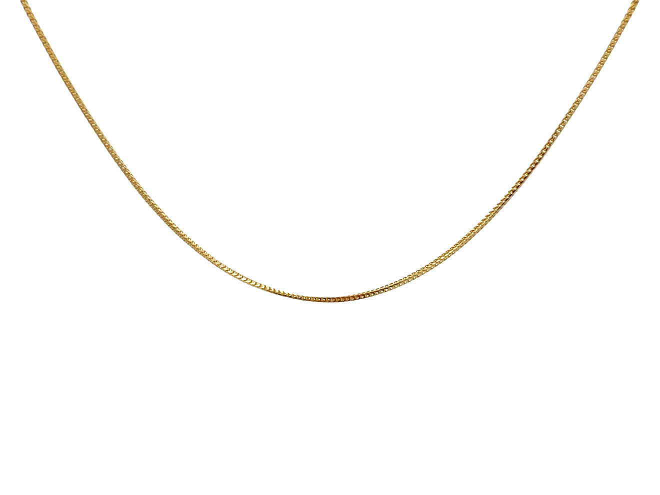 14K Franco Gold Chain 2mm 18"