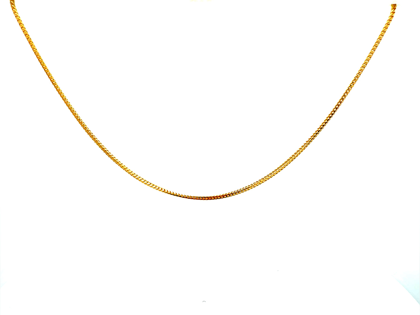 14K Franco Gold Chain 2mm 18"