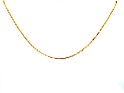 14K Franco Gold Chain 2mm 18"