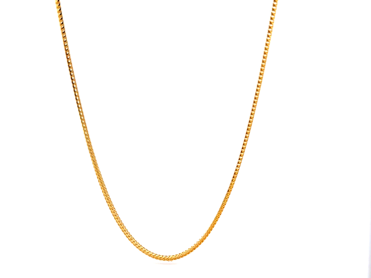 14K Franco Gold Chain 2mm 18"