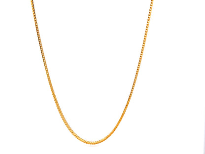 14K Franco Gold Chain 2mm 18"
