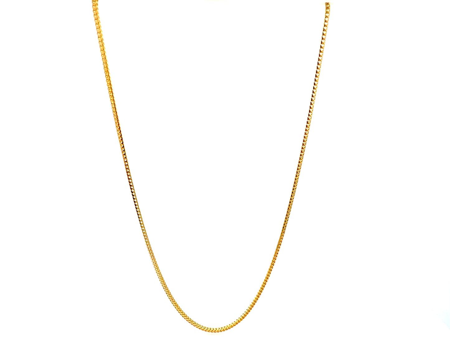 14K Franco Gold Chain 2mm 18"
