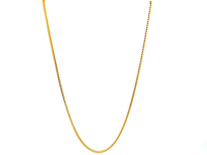 14K Franco Gold Chain 2mm 18"