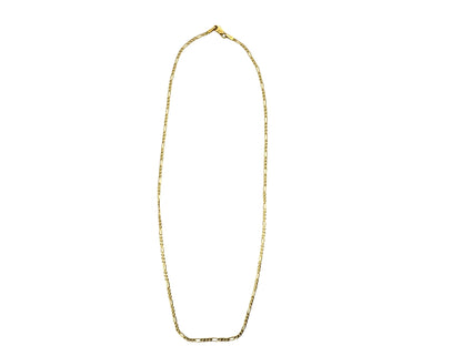 14K Figaro Link Gold Chain, 16 in, 2 mm
