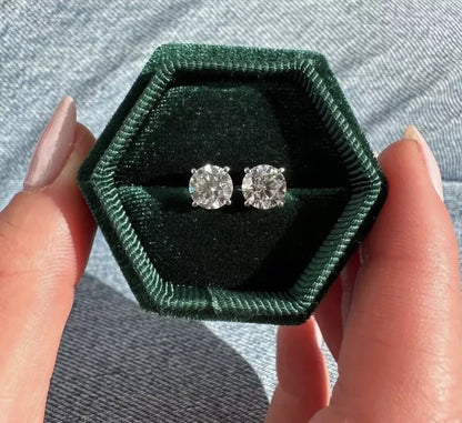 Lab-Grown Diamond Stud Earrings